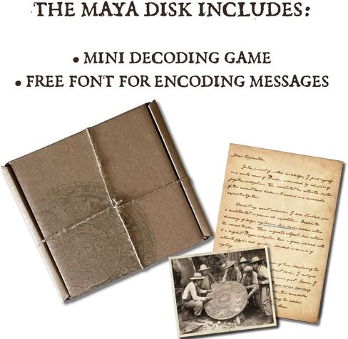 Maya Cipher for Escape Rooms - قرص فك التشفير - دعامة غرفة الهروب in Saudi Arabia