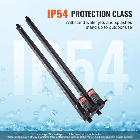 VEVOR Linear Actuator 12V, 6 Inch High Speed 0.55"/s Linear Actuator, 220lbs/1000N Linear Motion Actuator with Mounting Bracket and IP54 Protection in Saudi Arabia