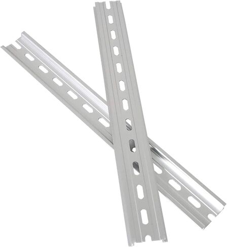 2 قطعة DIN السكك الحديدية مشقوق الألومنيوم 12 بوصة طويلة 35 مللي متر واسعة 7.5 مللي متر عالية ، قبعة علوية مشقوق DIN السكك الحديدية مع RoHS in Kuwait