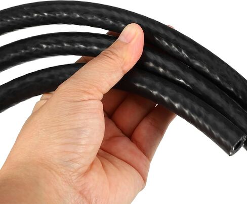 X AUTOHAUX سيليكون فراغ أنابيب خرطوم خط السيارات خرطوم مكنسة مدخل هواء المحرك خرطوم مكنسة الأنابيب أسود ID 10 مللي متر 9.84ft طول in Kuwait