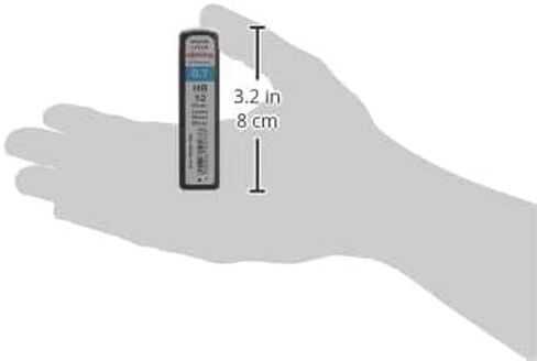 rOtring Tikky Mechanical Pencil Lead 0.7mm, HB, 12 Lead (R505 708 HB) in Saudi Arabia