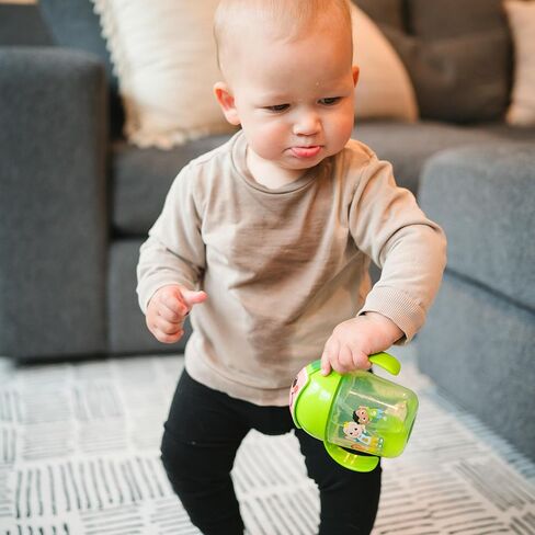 The First Years Disney/Pixar Toy Story Buzz Lightyear Baby Trainer Straw Cup, 7 Ounces in Saudi Arabia