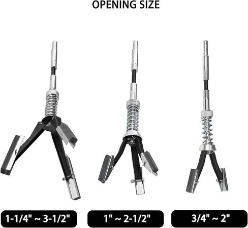 مجموعة أدوات شحذ أسطوانة العمود المرن 3 في 1 مع توتر قابل للتعديل وميزة التمركز الذاتي، تناسب الأسطوانات من 3/4 بوصة إلى 3-1/2 بوصة مع أحجار الشحذ (مجموعة شحذ أسطوانة العمود المرن 3 في 1) in Kuwait