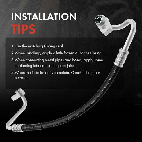 A-Premium A/C Discharge Line Hose Assembly Compatible with Ford Escape 2013-2016 L4 2.0L, Compressor to Condenser in Saudi Arabia
