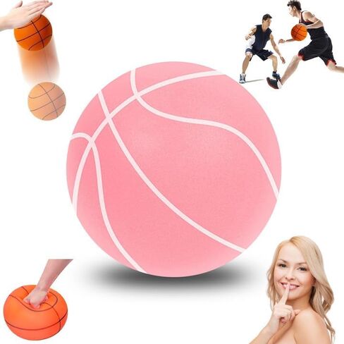 Silent Basketball 29.5 |Size 7| | Indoor Basketball | Quiet Basketball | Foam Basketball | Silent Basketball Dribbling Indoor | Silent Ball in Saudi Arabia