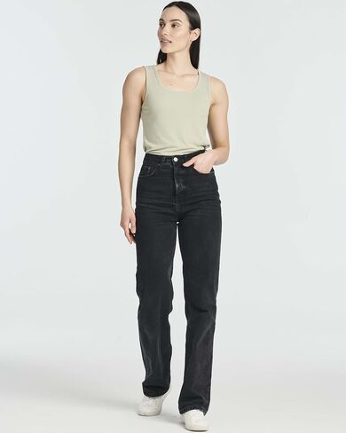 5 Pack: Women's Ribbed Sleeveless Tank Top - Yoga Casual Tops in Saudi Arabia