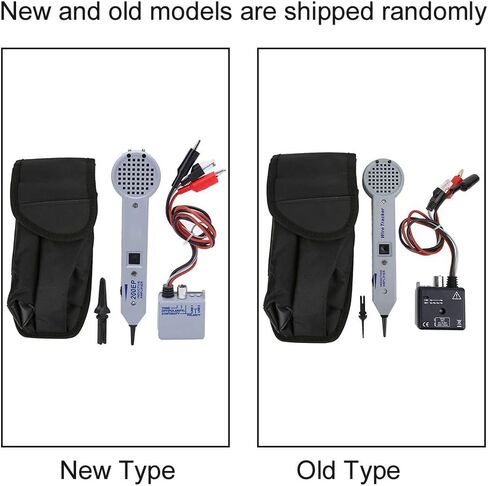 مجموعة النغمات والمسبار، جهاز تتبع الأسلاك 200EP عالي الدقة واختبار الدوائر، مجموعة تتبع النغمات الاحترافية، مولد نغمة اختبار الكابلات، مضخم حثي مع حجم قابل للتعديل in Kuwait