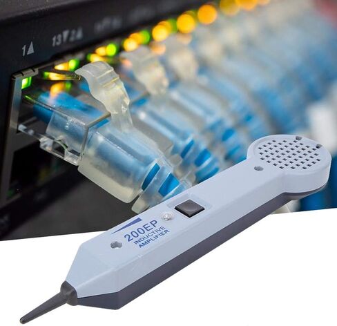 مجموعة النغمات والمسبار، جهاز تتبع الأسلاك 200EP عالي الدقة واختبار الدوائر، مجموعة تتبع النغمات الاحترافية، مولد نغمة اختبار الكابلات، مضخم حثي مع حجم قابل للتعديل in Kuwait