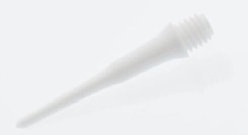 L-Style Dart Accessory: Lippoint - Soft Tip Dart Point Replacement - Standard Thread - White 2 Pack in Saudi Arabia