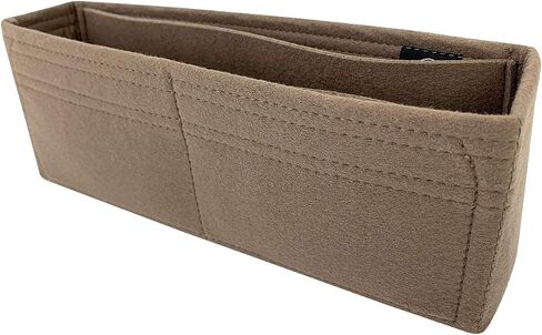 Bag Organizer for Fendi Baguette Medium (26cm/10.2″) - Premium Felt Purse Handbag Insert Liner Shaper (Handmade) Soft Structure Support in Saudi Arabia