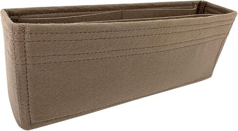 Bag Organizer for Fendi Baguette Medium (26cm/10.2″) - Premium Felt Purse Handbag Insert Liner Shaper (Handmade) Soft Structure Support in Saudi Arabia
