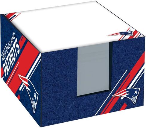 New England Patriots Note Cube W/Holder (8125001),Multicolor in Saudi Arabia