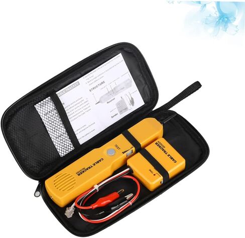 جهاز تتبع قاطع الهاتف السلكي للدائرة، جهاز تتبع سلك الحبر، جهاز تتبع الأسلاك الكهربائية، مولد نغمة ومسبار، جهاز تتبع سلك حبر الهاتف الأصفر in Kuwait