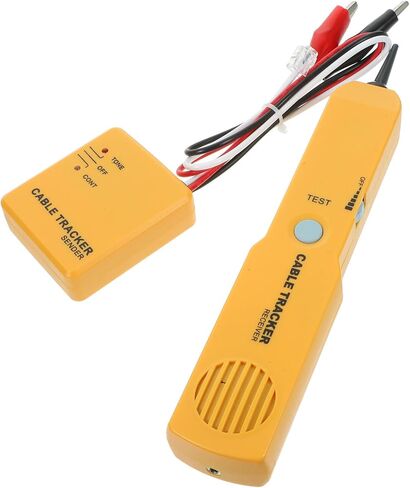 جهاز تتبع قاطع الهاتف السلكي للدائرة، جهاز تتبع سلك الحبر، جهاز تتبع الأسلاك الكهربائية، مولد نغمة ومسبار، جهاز تتبع سلك حبر الهاتف الأصفر in Kuwait