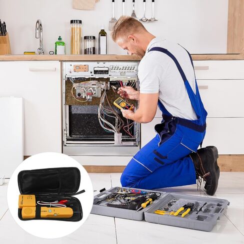 جهاز تتبع قاطع الهاتف السلكي للدائرة، جهاز تتبع سلك الحبر، جهاز تتبع الأسلاك الكهربائية، مولد نغمة ومسبار، جهاز تتبع سلك حبر الهاتف الأصفر in Kuwait