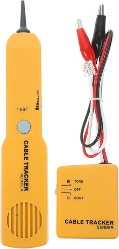 جهاز تتبع قاطع الهاتف السلكي للدائرة، جهاز تتبع سلك الحبر، جهاز تتبع الأسلاك الكهربائية، مولد نغمة ومسبار، جهاز تتبع سلك حبر الهاتف الأصفر in Kuwait