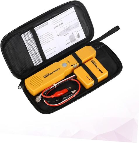 جهاز تتبع قاطع الهاتف السلكي للدائرة، جهاز تتبع سلك الحبر، جهاز تتبع الأسلاك الكهربائية، مولد نغمة ومسبار، جهاز تتبع سلك حبر الهاتف الأصفر in Kuwait