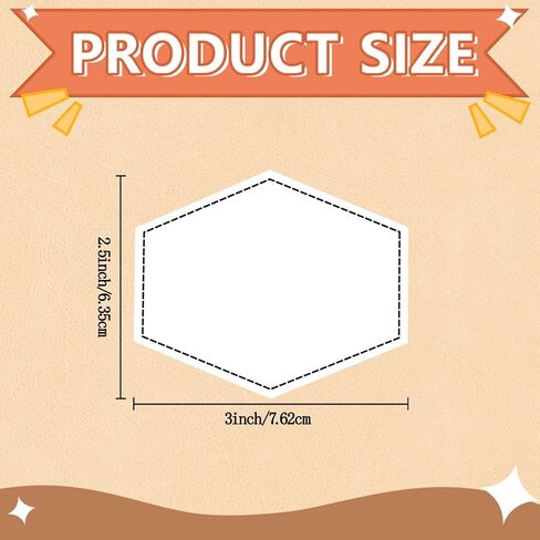 60PCS Blank Hat Patches Laserable Square Rustic Leatherette Patch Adhesive Faux Leather Patches Blanks for Hats Fabric Custom Repair Sew Laser Glowforge Supplies (Archaize) in Kuwait