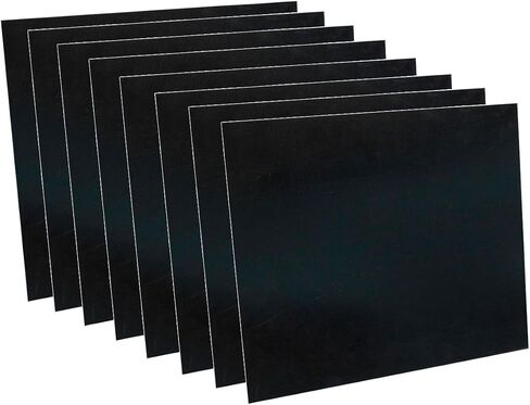 Sterling Seal & Supply Black EPDM Rubber NSF/ANSI 61 Gasket, 1/8", 12" x 12" (1 sheet) in Kuwait