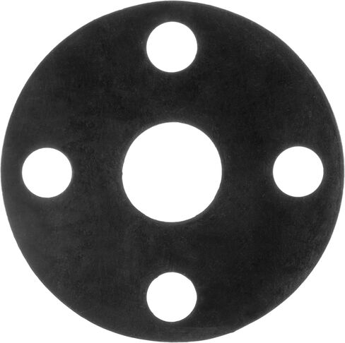 USA Sealing BULK-FG-594 حشية شفة مطاطية EPDM كاملة الوجه لأنبوب 1-1/4 بوصة، ارتفاع 1/16 بوصة، فئة 150 in Saudi Arabia