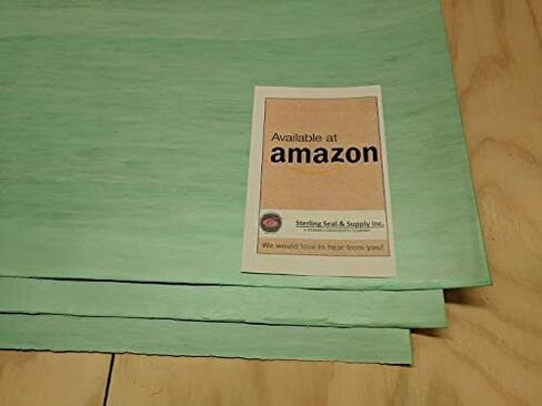 Lamons 7001NSF.015x20x20x3x3xDSC مادة الحشية، للأغراض العامة، معتمدة من NSF-61، سمك 1/64 بوصة، 20 بوصة × 20 بوصة (3 ورقات) D in Saudi Arabia