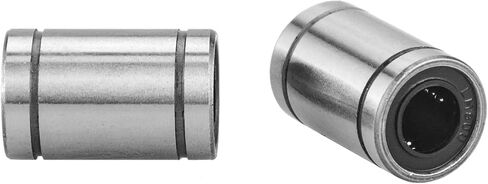 12Pcs Linear Bearing LM8UU,8mm Bore Dia,15mm OD,24mm Length with Double Side Rubber Seal Great for CNC,3D Printer in Saudi Arabia