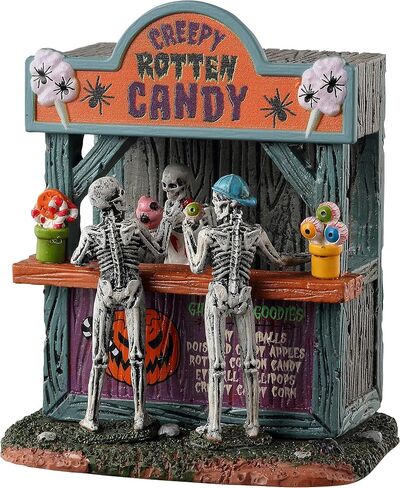 Lemax Village Collection - Spooky Town Rotten Candy Stand #33612 in Saudi Arabia