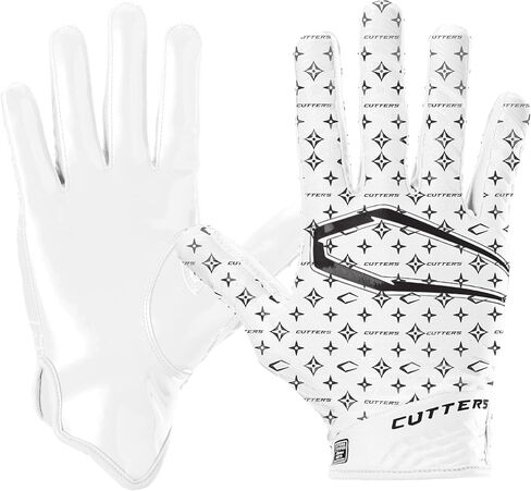 قفازات استقبال واسعة لكرة القدم من كاترز. Rev 5.0 قبضة فائقة مانعة للانزلاق. الشباب (زوج واحد) in Kuwait