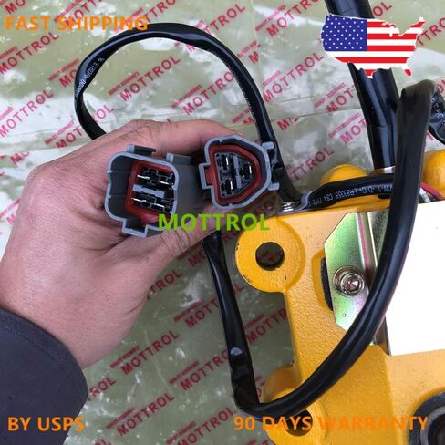 7824-30-1600 7824-30-1601 7824-31-3600 Stepper Motor,Throttle Motor fits for Komatsu Excavator PC200-5 PC120-5 PC300-5 PC400-5 PC100-5 PC210-5 PC220-5 PC350-5 PC450-5, aftermarket Replacement in Kuwait