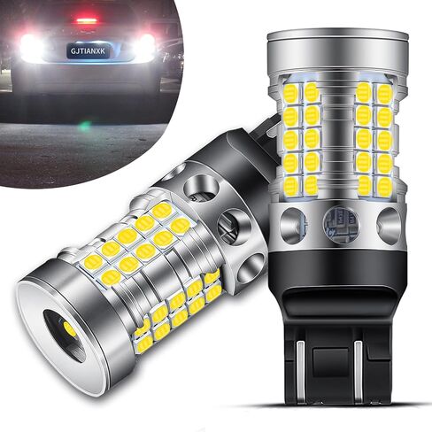 1156 7506 LED Bulbs for Back Up Light 6000K Xenon White 500% Ultra Bright P21W BA15S 1156A 1003 1141 Backup Reverse Parking Tail Brake Light Replacement (Pack of 2) in Kuwait