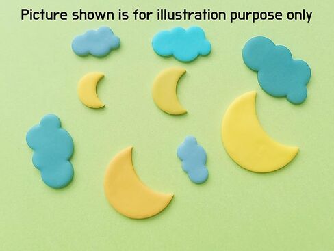 Jinnyous Jewellery Moon Polymer Clay Cutter Cookie Cutter Set of 5 in Saudi Arabia