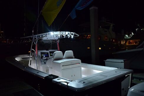 Lumitec Caprera2 LED الموزعة والأضواء الكاشفة على سطح السفينة، حامل قوس، لون مزدوج in Saudi Arabia