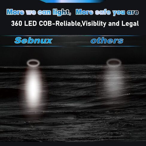 LED Boat Stern Pole Light All-Round LED BOat Stern Light for Pontoon and Small Boat (24 Inch) in Saudi Arabia