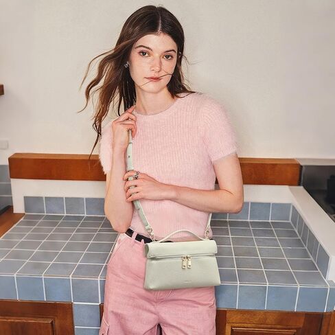 Keyli Crossbody Bag for Women Small Top-Handle Pouch Purse Fashion Designer Shoulder Handbag Trendy Cute Quiet Leather Purses in Kuwait