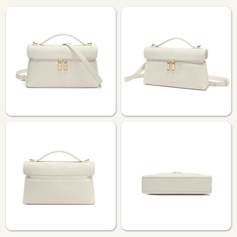 Keyli Crossbody Bag for Women Small Top-Handle Pouch Purse Fashion Designer Shoulder Handbag Trendy Cute Quiet Leather Purses in Kuwait