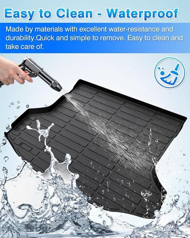 Cartist Cargo Liner Compatible with Chevy Chevrolet Trailblazer 2021 2022 2023 2024 All Weather Trunk Mat TPE Waterproof(Only Fit Cargo in Upper Deck Position) in Saudi Arabia