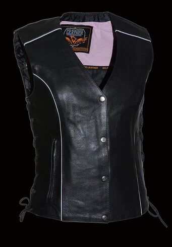 Milwaukee Women's Leather Vest in Kuwait