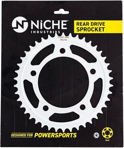 NICHE Drive Sprocket Chain Combo for Honda CB600F Hornet Front 15 Rear 42 Tooth 525VM-X X-Ring 110 Links in Saudi Arabia
