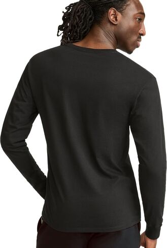 Champion Men's Long Sleeve T-shirt, Classic T-shirt for Men (Reg. Or Big & Tall) in Saudi Arabia