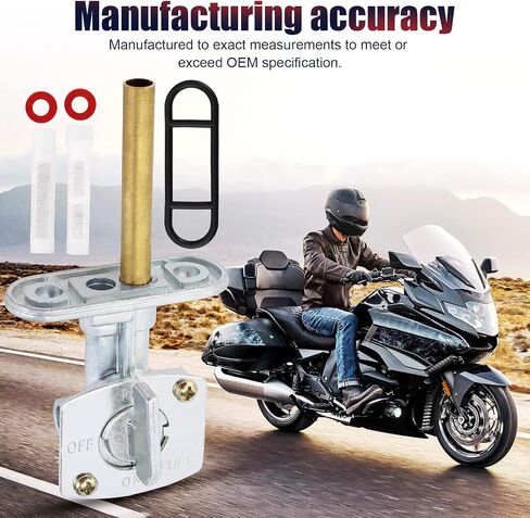 مفتاح صمام Pack-of-2 Fuel Petcock متوافق مع Yamaha Bear Tracker 250 Big Bear 250 350 400 YFM250 YFM350 YFM400 BRUIN Timberwolf YFB250 Kodiak 400 450 YFM450 YFZ450 V-STAR XVS 650 1100 in Saudi Arabia
