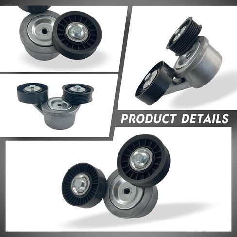 Drive Belt Tensioner Kit Compatible with Dodge Ram 1500 2002-2007, Dakota 2000-2007, Durango 2000-2003, 3.7L 4.7L #Replace 53030958AB 6PK2224 in Saudi Arabia