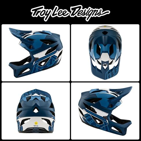 Troy Lee Designs Stage Signature Camo Full Face Mountain Bike Helmet for Max Ventilation Lightweight MIPS EPP EPS Racing Downhill DH BMX MTB - Adult Men Women (Army Green, XS/SM) in Saudi Arabia