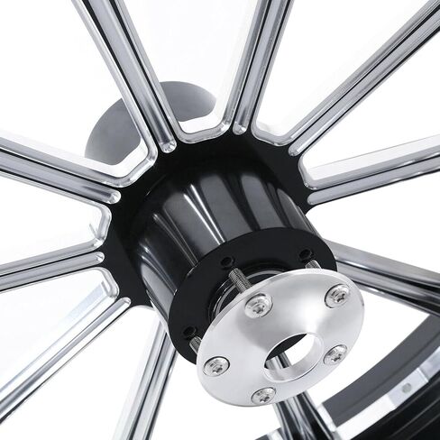 TCMT DUB DISC DISC Front Wheel Cover Cover for Harley Touring Road Road Street Electra Glide Non ABS 2008-2023 in Kuwait