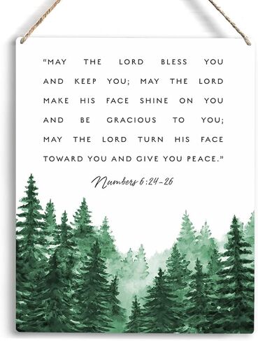 Fear Not for I Have Redeemed You Bible Verse Wood Sign Rustic Isaiah 43:1-2 Watercolour Christian Wooden Hanging Plaque for Home Office Wall Art Decoration 8 x 10 Inches Present in Kuwait