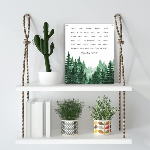 Fear Not for I Have Redeemed You Bible Verse Wood Sign Rustic Isaiah 43:1-2 Watercolour Christian Wooden Hanging Plaque for Home Office Wall Art Decoration 8 x 10 Inches Present in Kuwait