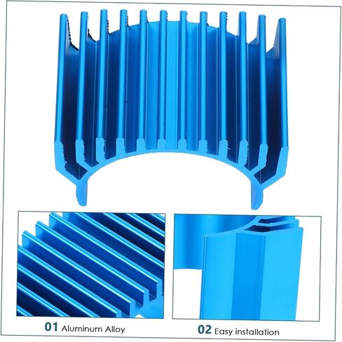Popetpop Motor Temperkink Aluminium Colloy Chaiator للمحركات تصميم متين لقطع غيار السيارات يمتد عمر المحرك ويقلل من الصيانة in Saudi Arabia