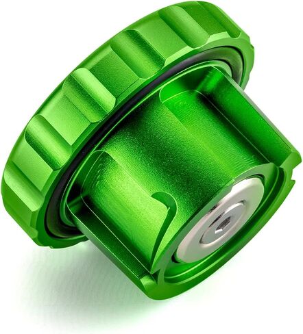 WeiSen Diesel Fuel Cap Aluminum Compatible with Dodge Ram 1500 2500 3500 Green Magnetic 2019-2024 in Saudi Arabia