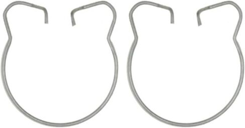 Rear Disc Brake Anti-Rattle Clip Compatible With Pontiac Firebird 1988 1987 1986 1985 1984 1983 1982 P-2092850 in Saudi Arabia