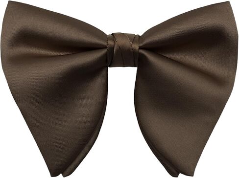 Oversized Bow Ties for Men Adjustable Satin Bowtie Pretied Mens Bow Tie for Wedding Party Graduation Casual in Saudi Arabia