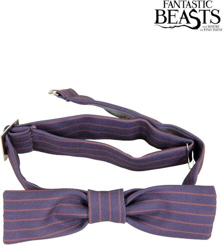 elope Newt Scamander Bow Tie - Pre-Tied Polyester Bow Tie with Adjustable Neck Band, Officially Licensed in Saudi Arabia
